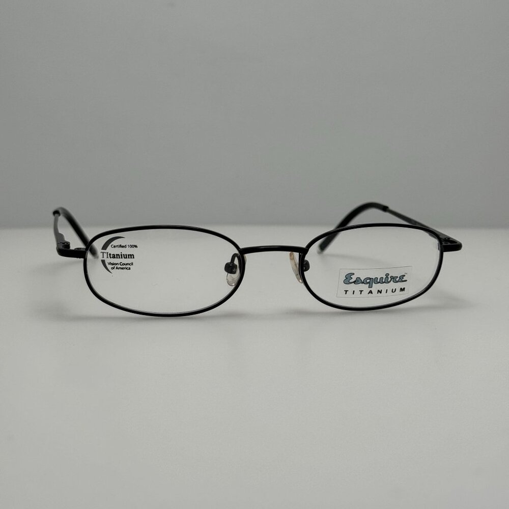 Esquire E-10 Black Eyeglasses Eye Glasses Frames 48-18-135